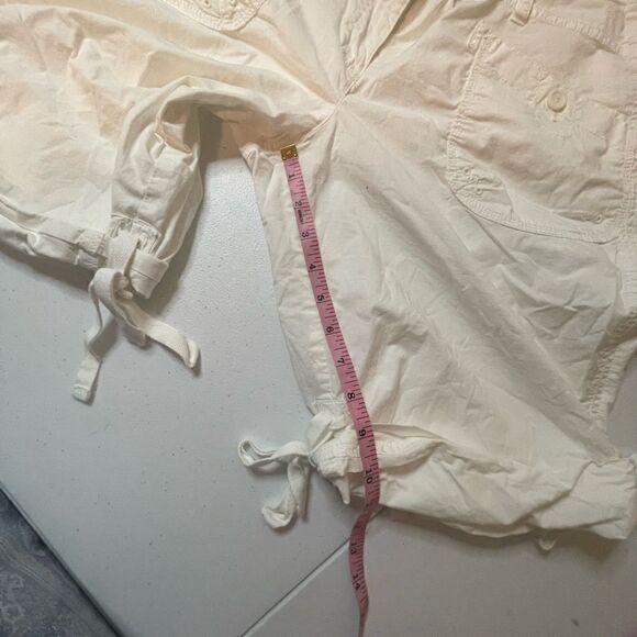 Two pairs of I.N.C. International Concepts bermuda shirts roll up black/white 14 - Picture 3 of 9